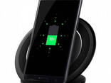 Быстрая беспроводная зарядка для телефон FAST Charge Wireless S7. Цвет: черный