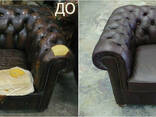 Быстрый ремонт и перетяжка офисной мебели ткань кожзам - фото 1