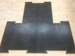 Цельнолитая резиновая плитка ТМ «УкрПлит-ТХ» 700мм х 700мм х 20мм - фото 2