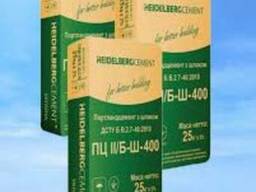 Цемент ІІ Б/Ш 400-Н (мешок 25 кг) Хайдельбергцемент Украина
