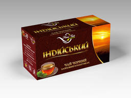Чай чорний “Індійський міцний” 1,3гр*20шт/уп