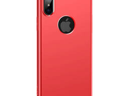 Чехол Baseus для iPhone X/Xs Soft Case Red (Wiapiphx-SJ09)