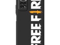Чехол BoxFace для Xiaomi Redmi Note 11/Note 11s Free Fire White Logo (Код товара:25398)