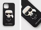 Чехол для iPhone 12 Max Чехол для iPhone 12 Max Pro Lagerfeld Karl Lagerfeld Paris Silicon - фото 1