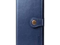 Чехол-книжка Getman Gallant для Xiaomi Redmi Note 12 4G Синий (Код товара:28469)