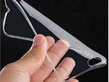 Чехол силикон Remax для IPhone 7, матовое нескользящее покрытие, прозрачный - фото 3