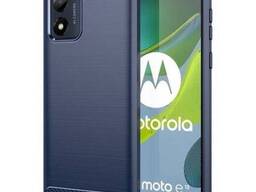 Чехол Slim Series для Motorola E13 Blue (Код товара:27590)