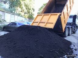 Чернозем, песок, торфосмесь, Щебень, отсев, ЩПС, грунт на подсыпку (