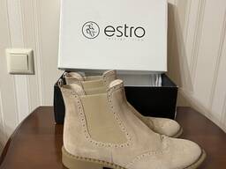 Чоботи жіночі замш(кожа