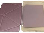 Чохол Origami Leather Embossing Case для iPad 9,7 Air2 Air 2017 Logfer прозора задня силік - фото 3