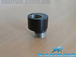 Чорний н/ж mini ексцентрик ThermoPulse D30 Black/6.5 для зміщення підключення до 6.5. ..