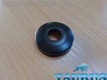 Чорний сферичний декоративний фланець D60 / висота 15 мм Black, внутрішній розмір 1/2". ..
