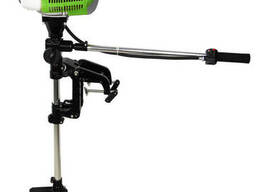 Човновий мотор Vorskla ПМЗ 5252 (ручка газу піднімається вгору-вниз, захист пропелера)