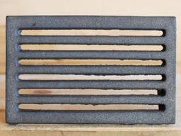 Колосник чугунный 400х200, колосник 400х200, решетка для камина