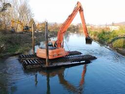 Чистка, копка озера, става. Послуги, оренда екскаватора. Гідромолот.