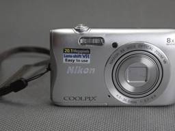 Цифровой фотоаппарат Nikon Coolpix S3700 20.1Mpix несправний Вживане