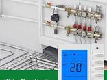 Цифровой комнатный терморегулятор Wengart WG702 для водяного теплого пола 10A 230V с. .. - фото 1
