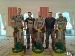 Циклевка шлифовка ремонт реставрация старого паркета Киев