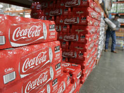 Coca Cola and other soft drinks, all varieties and sizes