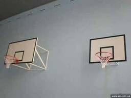 Щиты баскетбольные, стойки, корзины, сетки