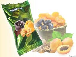 Цукерки Чорнослив з курагою з горіхом в шоколаді 1.5кг