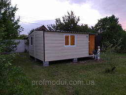 Дачный модульный дом 6*4,8 m