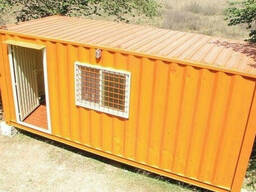 Дачный домик из контейнера
