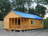 Дачный домик деревянный недорого и быстро - фото 2