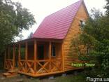 Дачный домик деревянный недорого и быстро