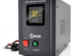 ДБЖ з правильною синусоїдою Europower PSW-EPB800TW12 (480 Вт) 5/10А, під. ..