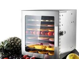 Дегідратор сушарка на 8 полиць O8A01 сушка для фруктів та овочів, пастили, сушіння. ..