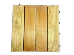 Декінг, Садовий паркет з Модрини, доріжка для саду