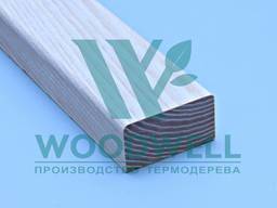 Декоративные рейки Ясень - брус из ясеня на стену