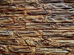 Декоративная кирпич гипсовый " кедровый сруб "