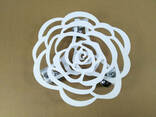 Декоративная подставка для цветов из металла Viz-a-viz Rose white 300 мм