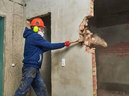 Демонтаж цегляної кладки у Києві та Київській області.