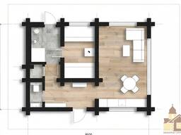 Дерев’яний будинок зі зрубу – Смерековий затишок