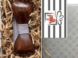 Дерев'яний Метелик - Краватка об'ємна в подарунковій упаковці 8140