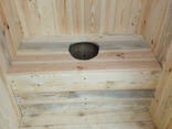 Деревяний туалет, дерев'яний літній душ, дерев'яна собача будка - фото 3