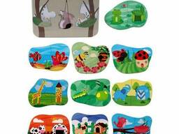 Деревянная игрушка Пазлы MD 2620 (Зайчик)