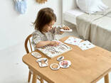 Деревянная развивающая игрушка сортер-пазл Just Kids Жизненный цикл насекомых - фото 3