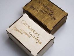 Деревянная подарочная коробка, Киев, купить