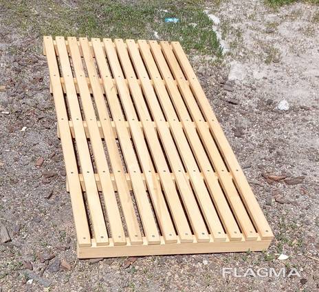 Трапик деревянный на пол для бани и сауны 50 х 80 см