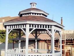 Деревянные беседки в Киеве