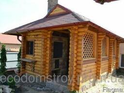 Деревянные беседки. Садовые беседки. Беседки с мангалом