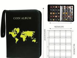Держатель для коллекционных книг для монет, альбом для коллекционеров на 200 карманов и. ..