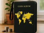 Держатель для коллекционных книг для монет, альбом для коллекционеров на 200 карманов и. .. - фото 1