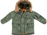Детская куртка аляска Youth N-3B Parka, USA - фото 3