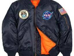 Детская куртка NASA MA-1 Flight Jacket Alpha Industries