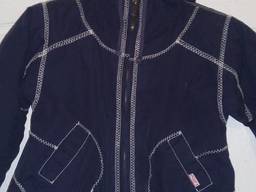 Детская утепленная курточка-парки